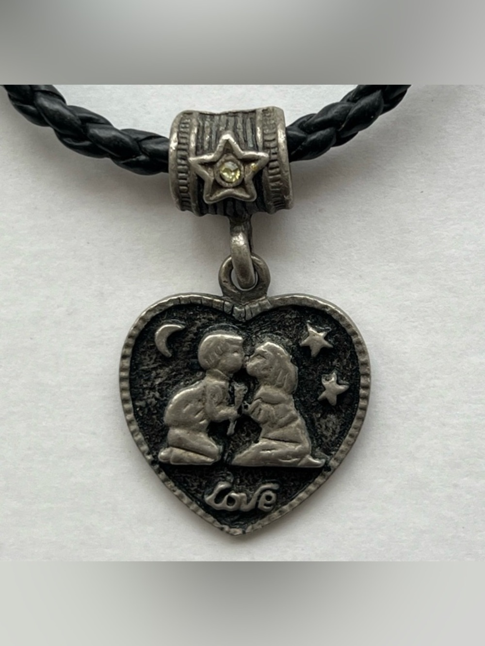 3/$20 ❤️Vintage Disney lover metal pendant only
